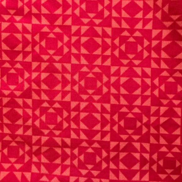 ❌SOLD❌Roxy Dress Teen's Large Red Geometric Mini Back Cutout Short Sleeve Swim - Picture 14 of 14